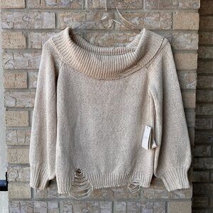 Tularosa Knit Beige Sweater